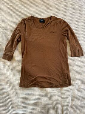 Zara bronze tee shirt